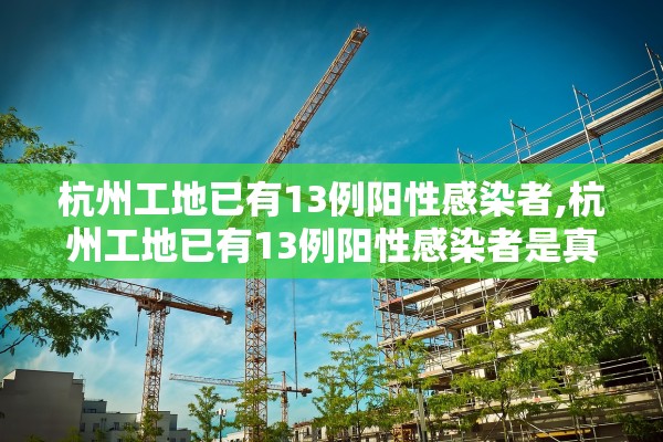 杭州工地已有13例阳性感染者,杭州工地已有13例阳性感染者是真的吗