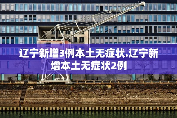 辽宁新增3例本土无症状.辽宁新增本土无症状2例