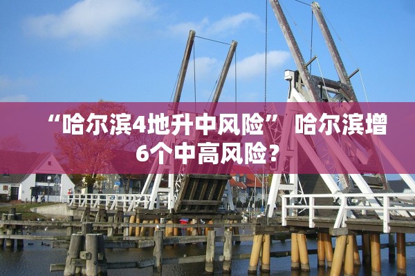 “哈尔滨4地升中风险	” 哈尔滨增6个中高风险？