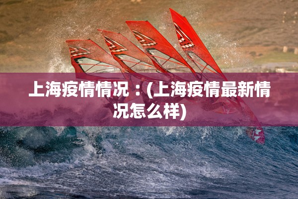上海疫情情况︰(上海疫情最新情况怎么样)