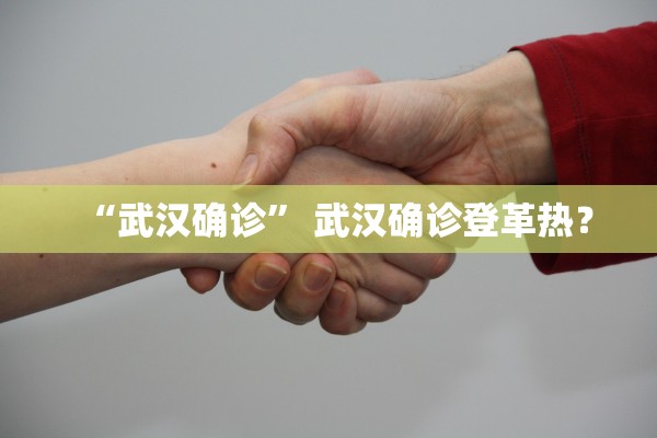 “武汉确诊	” 武汉确诊登革热？