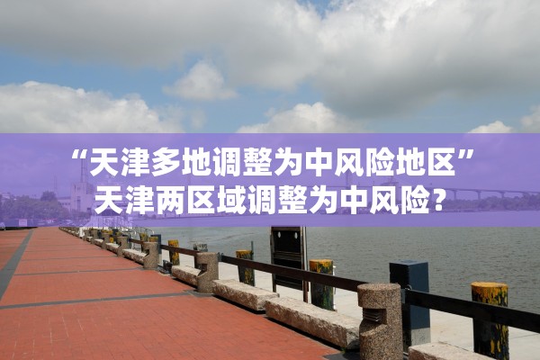 “天津多地调整为中风险地区” 天津两区域调整为中风险？