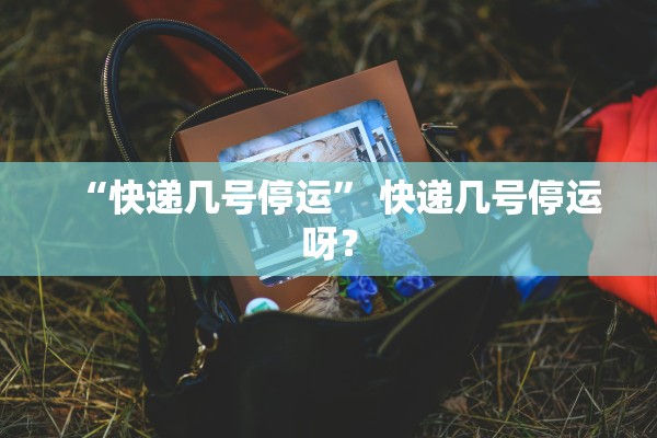 “快递几号停运” 快递几号停运呀？