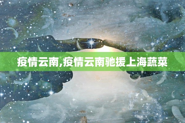 疫情云南,疫情云南驰援上海蔬菜