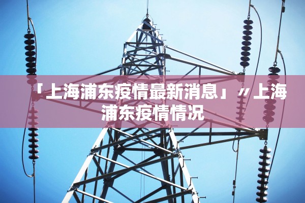「上海浦东疫情最新消息」〃上海浦东疫情情况
