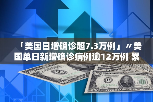 「美国日增确诊超7.3万例」〃美国单日新增确诊病例逾12万例 累计超1000万例 「美国日增确诊超7.3万例」〃美国单日新增确诊病例逾12万例 累计超1000万例