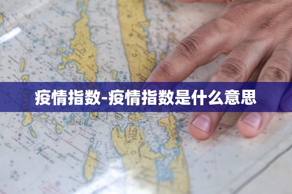 疫情指数-疫情指数是什么意思