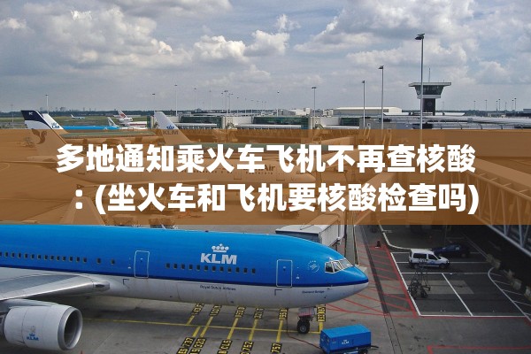 多地通知乘火车飞机不再查核酸︰(坐火车和飞机要核酸检查吗)