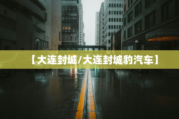 【大连封城/大连封城豹汽车】