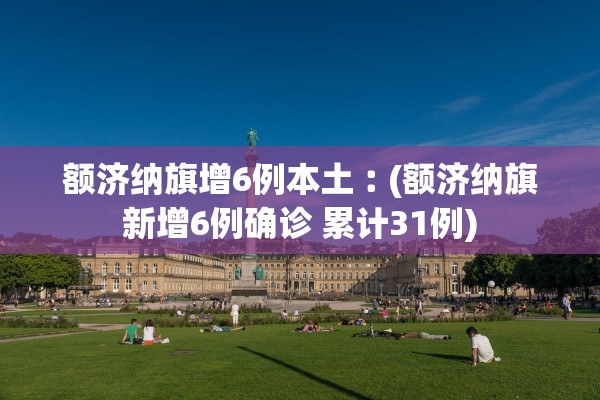 额济纳旗增6例本土︰(额济纳旗新增6例确诊 累计31例)