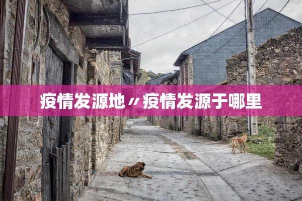 疫情发源地〃疫情发源于哪里