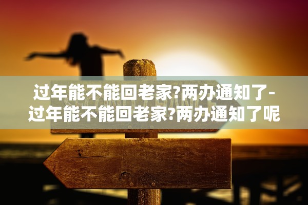 过年能不能回老家?两办通知了-过年能不能回老家?两办通知了呢