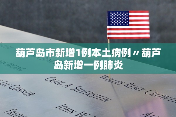 葫芦岛市新增1例本土病例〃葫芦岛新增一例肺炎